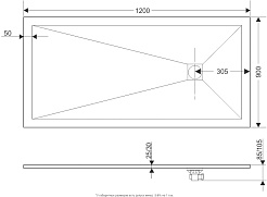 Grossman Душевой поддон Strong 120x90 GR-S290120Q графит – фотография-7